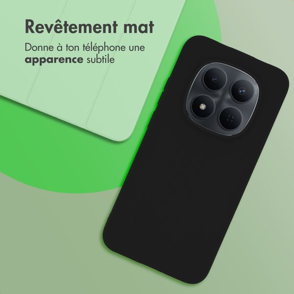 imoshion Coque Couleur Xiaomi Redmi Note 15 Pro (5G) - Noir