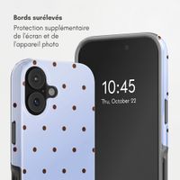 Selencia Coque arrière Vivid Apple iPhone 17 - Happy Dots Digital Sky