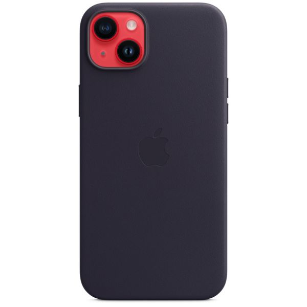 Apple Coque Leather MagSafe Apple iPhone 14 Plus - Ink