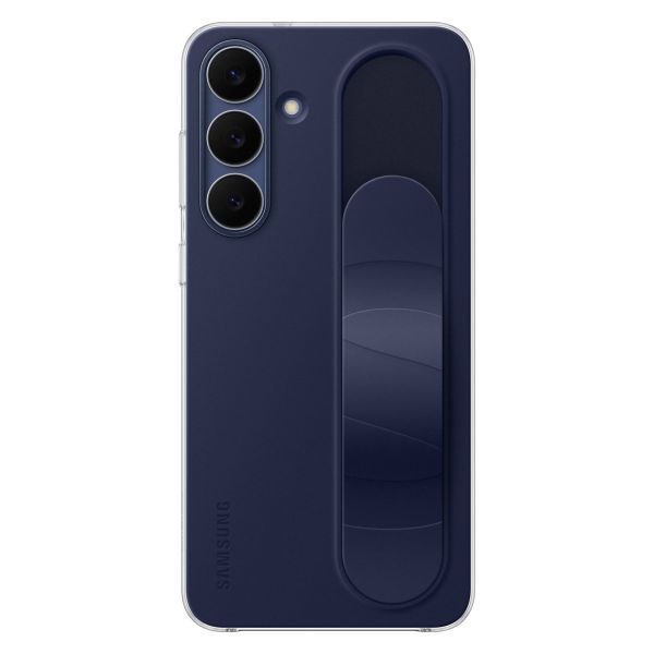 Samsung Coque arrière originale Standing Grip Samsung Galaxy S25 FE - Dark Blue
