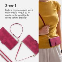 imoshion Etui de télephone portefeuille avec cordon Xiaomi 15T Pro - Rouge