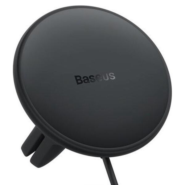 Baseus CW01 Magnetic Car mount - Support de téléphone de voiture - Grille de ventilation - Magnetique et MagSafe - Chargeur sans fil - Noir