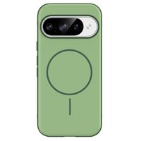 imoshion Coque arrière Color avec Thin MagSafe Ring Google Pixel 9 / 9 Pro - Vert foncé