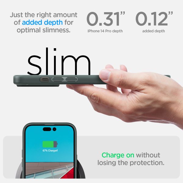 Spigen Coque Ultra Hybrid Apple iPhone 14 Pro Max - Vert