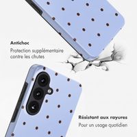 Selencia Coque arrière Vivid avec MagSafe Samsung Galaxy S26 - Happy Dots Digital Sky