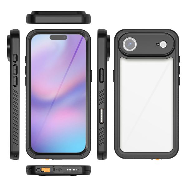 Redpepper Coque imperméable Dot Plus Apple iPhone Air - Noir