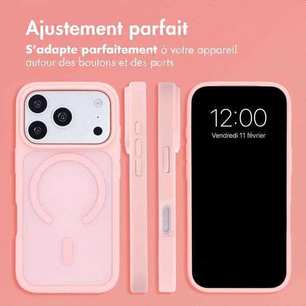 imoshion Coque Color Guard avec MagSafe Apple iPhone 18 Pro Max / 17 Pro Max - Rose clair