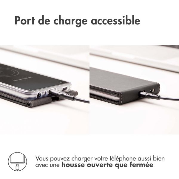 Accezz Étui à rabat Samsung Galaxy A57 (5G) - Noir