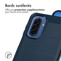 imoshion Coque Brushed Samsung Galaxy A17 (5G) / (4G) - Bleu foncé