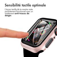 imoshion Coque rigide à couverture complète Apple Watch 4 / 5 / 6 / SE - 44 mm - Rose Doré