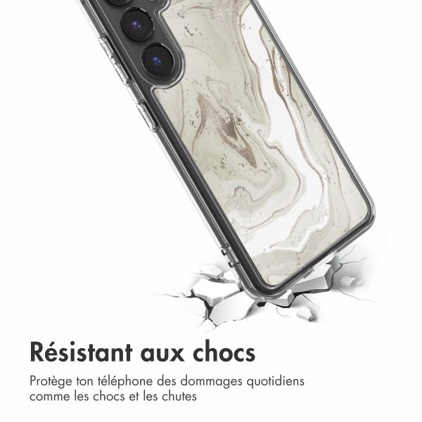 imoshion Coque Design Samsung Galaxy S24 - Sandy Marble