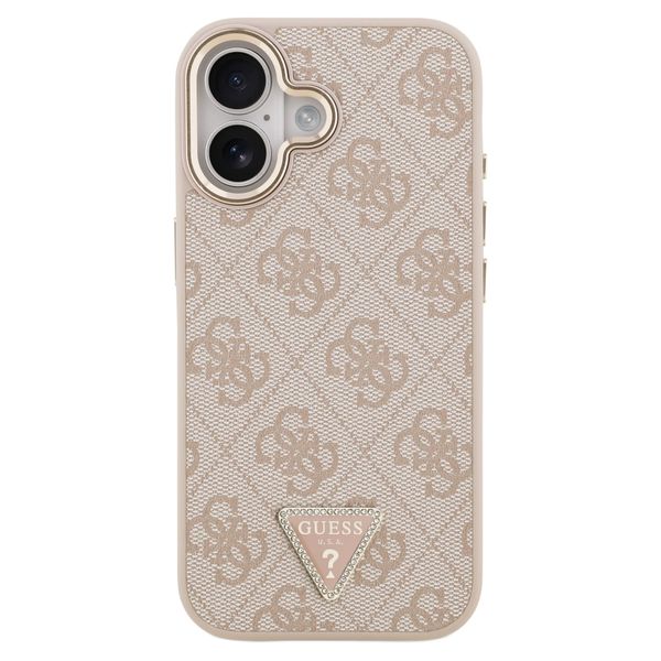 Guess Coque 4G Metal Logo MagSafe Apple iPhone 17 - Rose