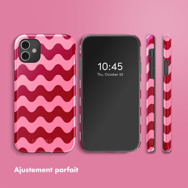 Selencia Coque arrière Vivid Apple iPhone 11 - Wave Vibes Lipstick