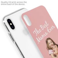 Concevez votre propre coque transparente Apple iPhone X / Xs - Transparent