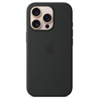 Apple Coque en silicone MagSafe Apple iPhone 16 Pro - Black