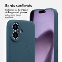 imoshion Coque Couleur avec MagSafe Apple iPhone 17 - Bleu foncé