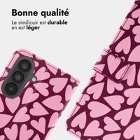 imoshion Étui de télephone portefeuille Design Samsung Galaxy A37 (5G) - Hearty Blush