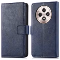 imoshion Étui de télephone portefeuille de luxe Oppo Reno 12F 5G - Bleu foncé