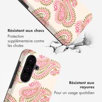 Selencia Coque arrière Vivid Samsung Galaxy A37 (5G) - Paisley Blush