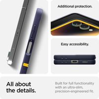 Spigen Coque Nano Pop MagFit Samsung Galaxy Z Flip 7 - Blueberry Navy
