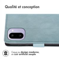 imoshion Étui de télephone portefeuille de luxe OnePlus 15R - Bleu clair