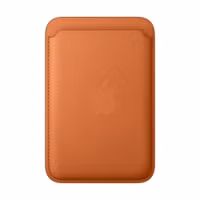 Apple FineWoven Wallet MagSafe avec la fonction 'Localiser' - Fox Orange