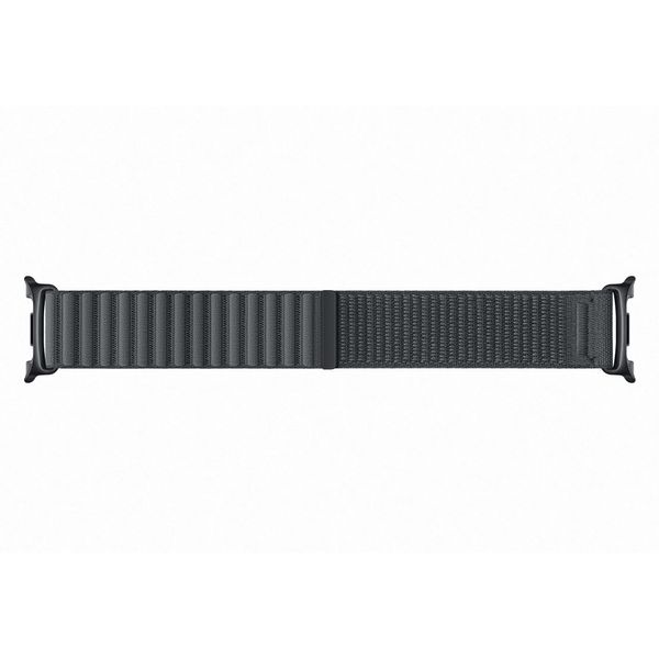 Samsung Bracelet en tissu original Samsung Galaxy Watch 9 (40/44mm) / Watch 8 (40/44mm) / Classic (46mm) - Taille M/L - Noir