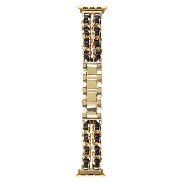 iDeal of Sweden Chain Watch Band Apple Watch | 38/40/41/42 mm - Noir Gold