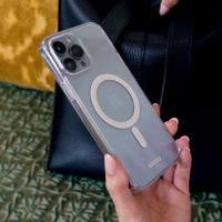 Accezz Coque Clear avec MagSafe Apple iPhone 14 Pro Max - Transparent