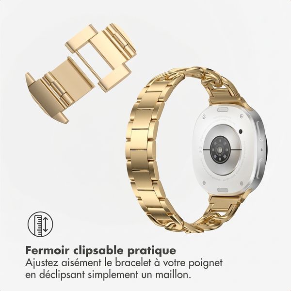 Selencia Bracelet Chain  - Connexion universelle 18 mm - Doré