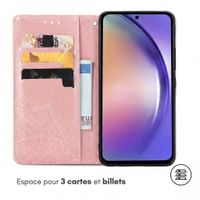 imoshion Etui de télephone Mandala Samsung Galaxy A55 - Rose Doré