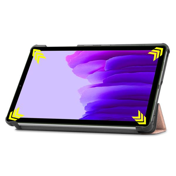 imoshion Coque tablette Trifold Samsung Galaxy Tab A7 Lite - Rose Doré