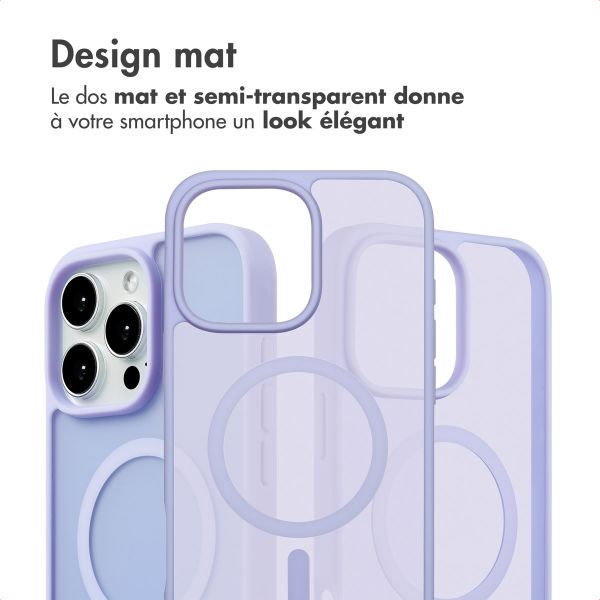 imoshion Coque Color Guard avec MagSafe Apple iPhone 16 Pro Max - Lilas