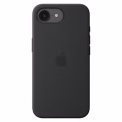 Apple Coque en silicone avec MagSafe Apple iPhone 17e - Black