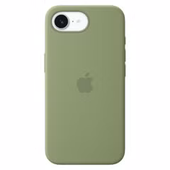 Apple Coque en silicone avec MagSafe Apple iPhone 17e - Light Moss