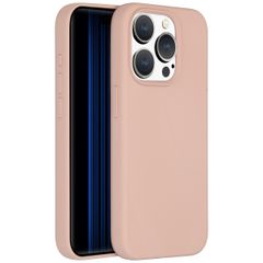 Accezz Coque Liquid Silicone avec MagSafe Apple iPhone 15 Pro - Rose