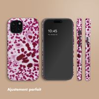 Selencia Coque arrière Vivid avec MagSafe Apple iPhone 15 - Cosmic Orchid
