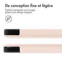 imoshion Coque tablette Trifold Apple iPad 11 (2025) 11 pouces A16 / iPad 10 (2022) 10.9 pouces - Beige