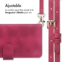imoshion Etui de télephone portefeuille avec cordon Samsung Galaxy A37 (5G) - Rouge