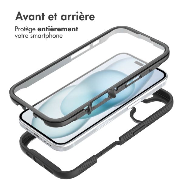 imoshion Coque 360° Full Protective Apple iPhone 16 - Noir