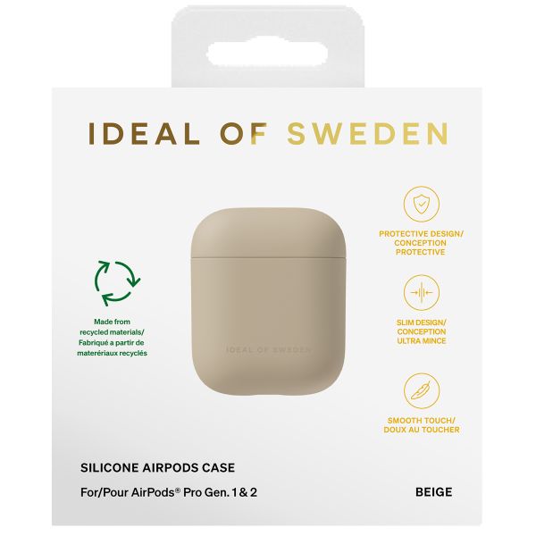 iDeal of Sweden Coque Silicone Apple AirPods 1 / 2 - Beige