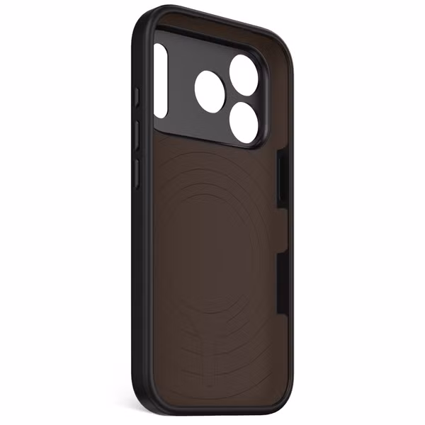 Decoded Coque en silicone MagSafe Apple iPhone 17 Pro - Phantom Black