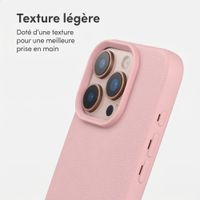 imoshion Coque arrière Texture Apple iPhone 13 Pro - Rose