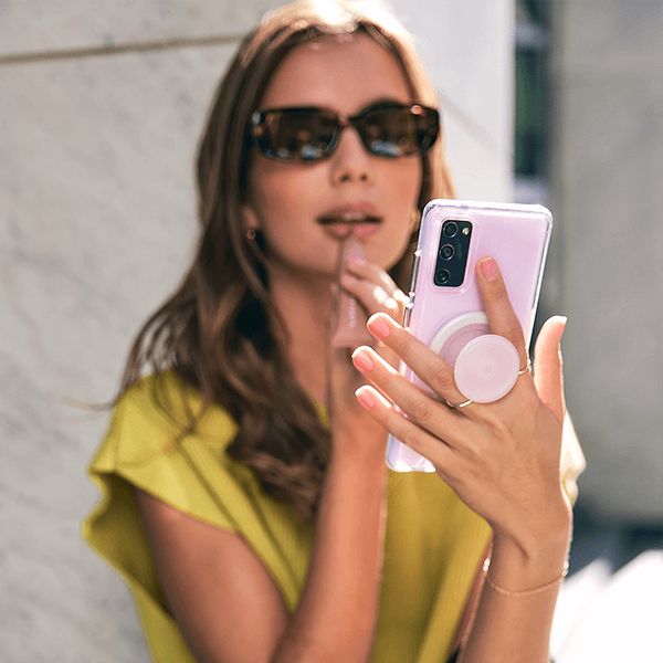 PopSockets PopGrip MagSafe Round - Opalescent Clear