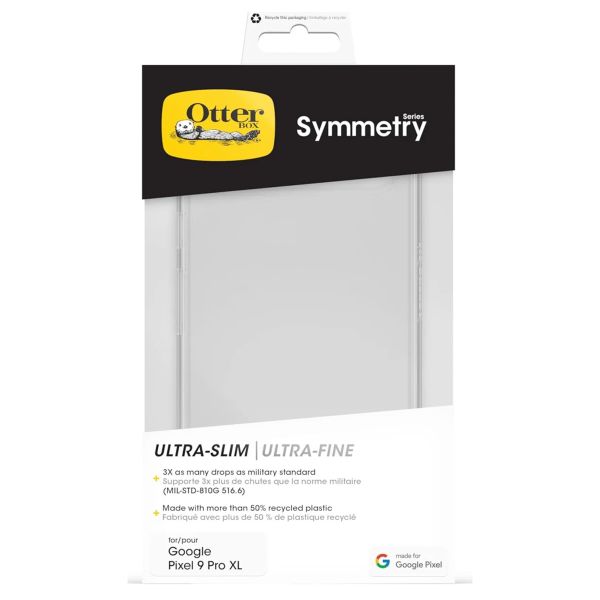 OtterBox Coque Symmetry Google Pixel 9 Pro XL - Transparent