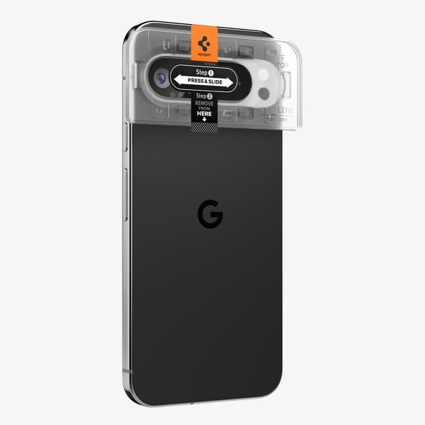 Spigen Optik Pro EZ Fit Lens Protector - Protection d'objectif de caméra (lot de 2) Google Pixel 9 Pro XL