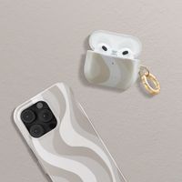 Selencia Coque Vivid  Apple Airpods 3 - Desert Waves Beige