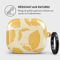 Burga Coque rigide Apple AirPods 3 - Lemon Tart