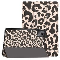 imoshion Coque tablette Design Trifold Lenovo Tab M11 - Leopard
