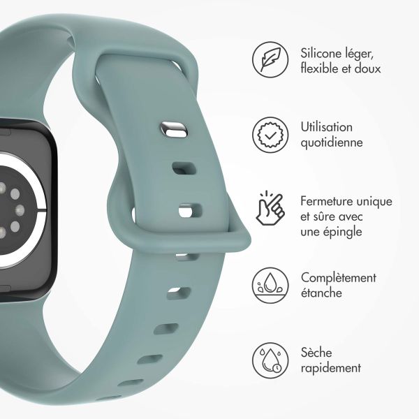 imoshion Bracelet en silicone⁺ Apple Watch | 38/40/41/42 mm - Taille S/M - Cactus